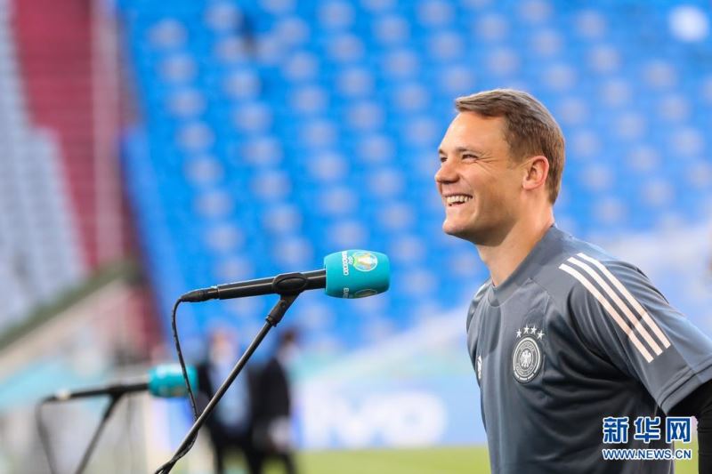 欧锦赛：德国队备战小组赛