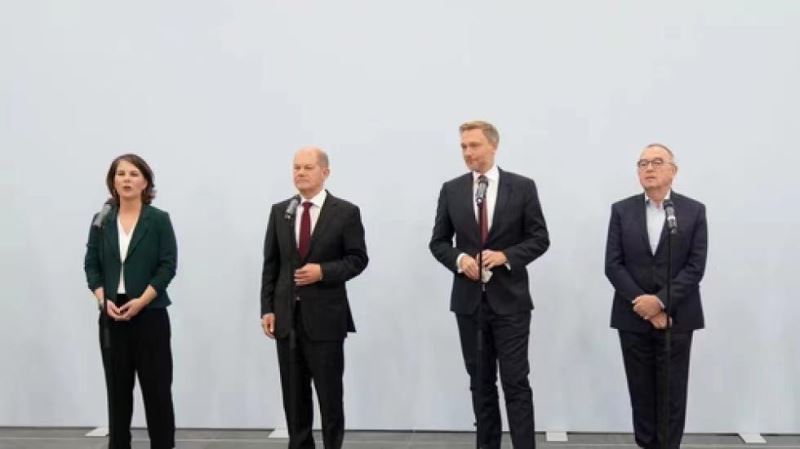 德国三党探索性谈判达成一致 将开始联合组阁谈判