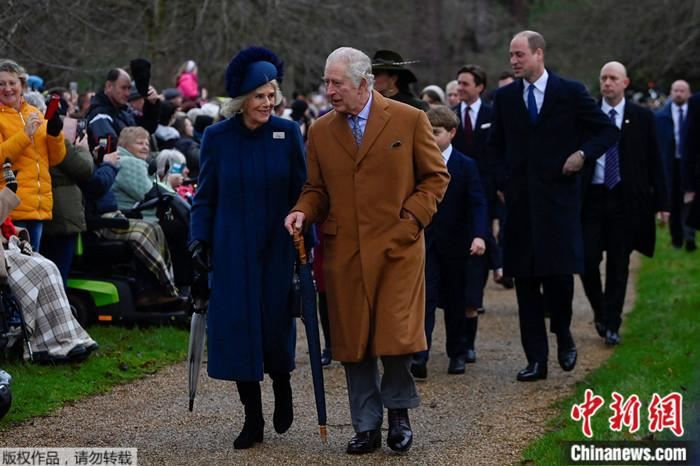 英国王查尔斯三世首次发表圣诞致辞 赞扬民众团结精神