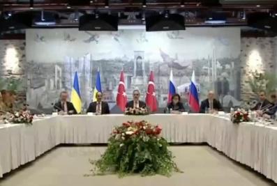 俄乌直接谈判结束