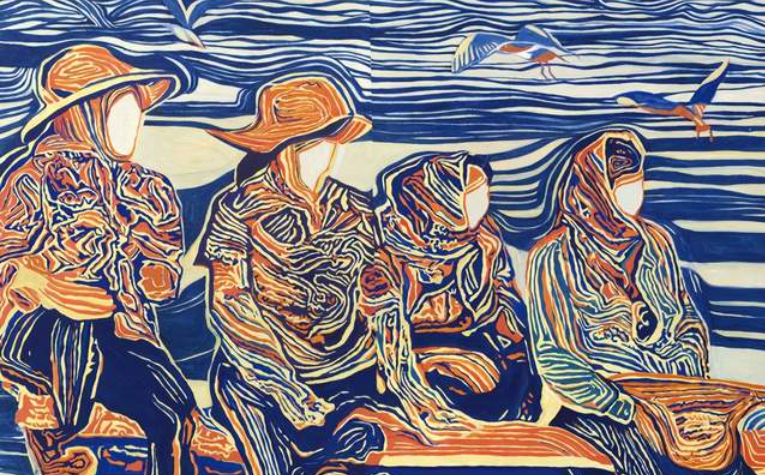 全国独一份！舟山渔民画三进京!