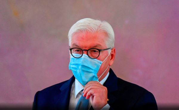 △德国总统施泰因迈尔(图片来自法新社)