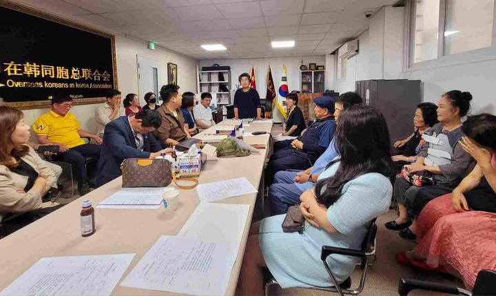 众望所归 曹明权再度出任社团法人在韩同胞总联合会总会长